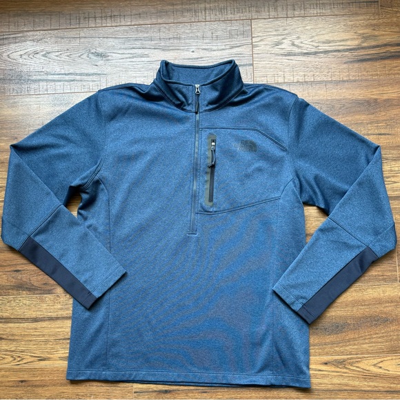 Large Blue The North Face Pullover - Picture 1 of 3